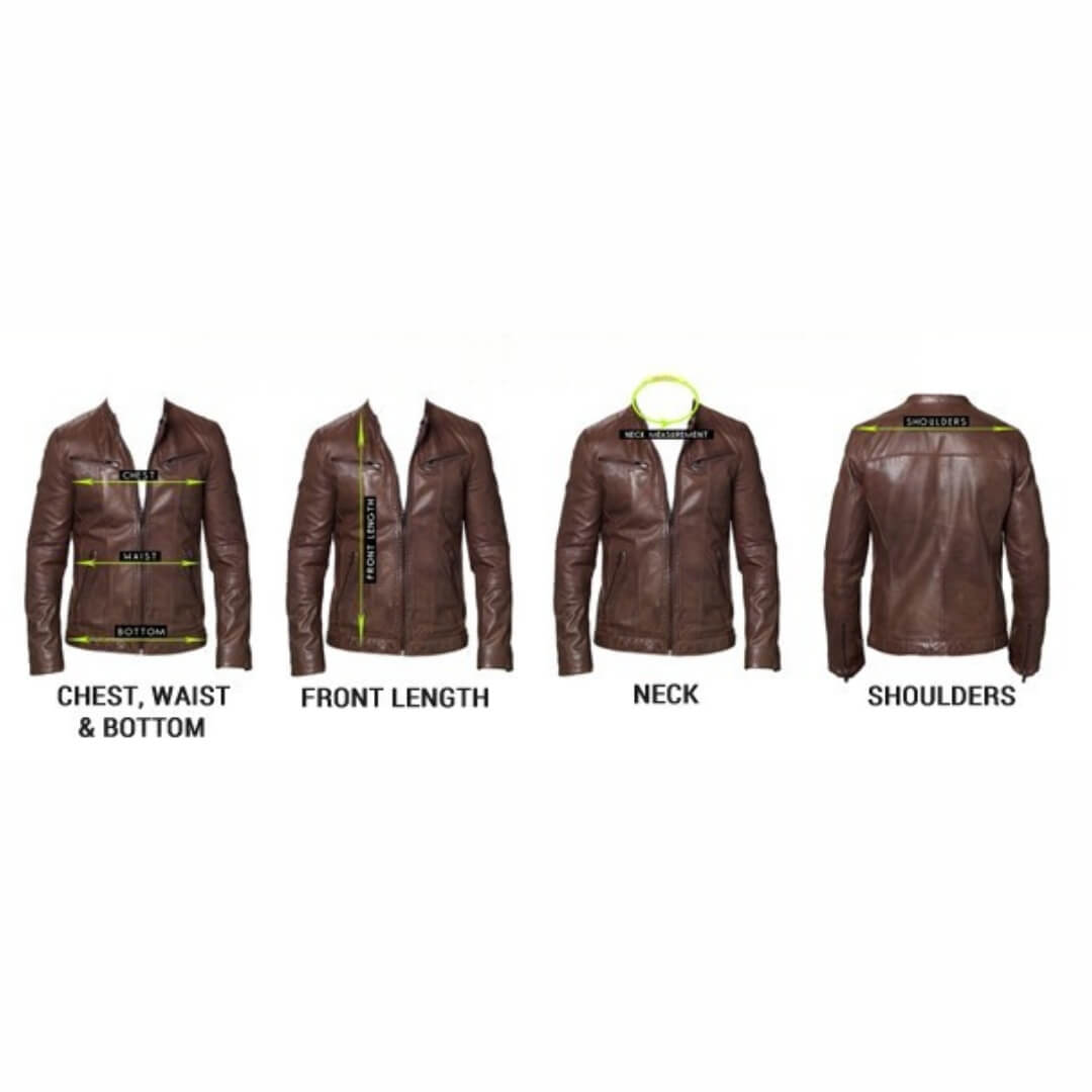 Complete Size Guide for Leather Garments