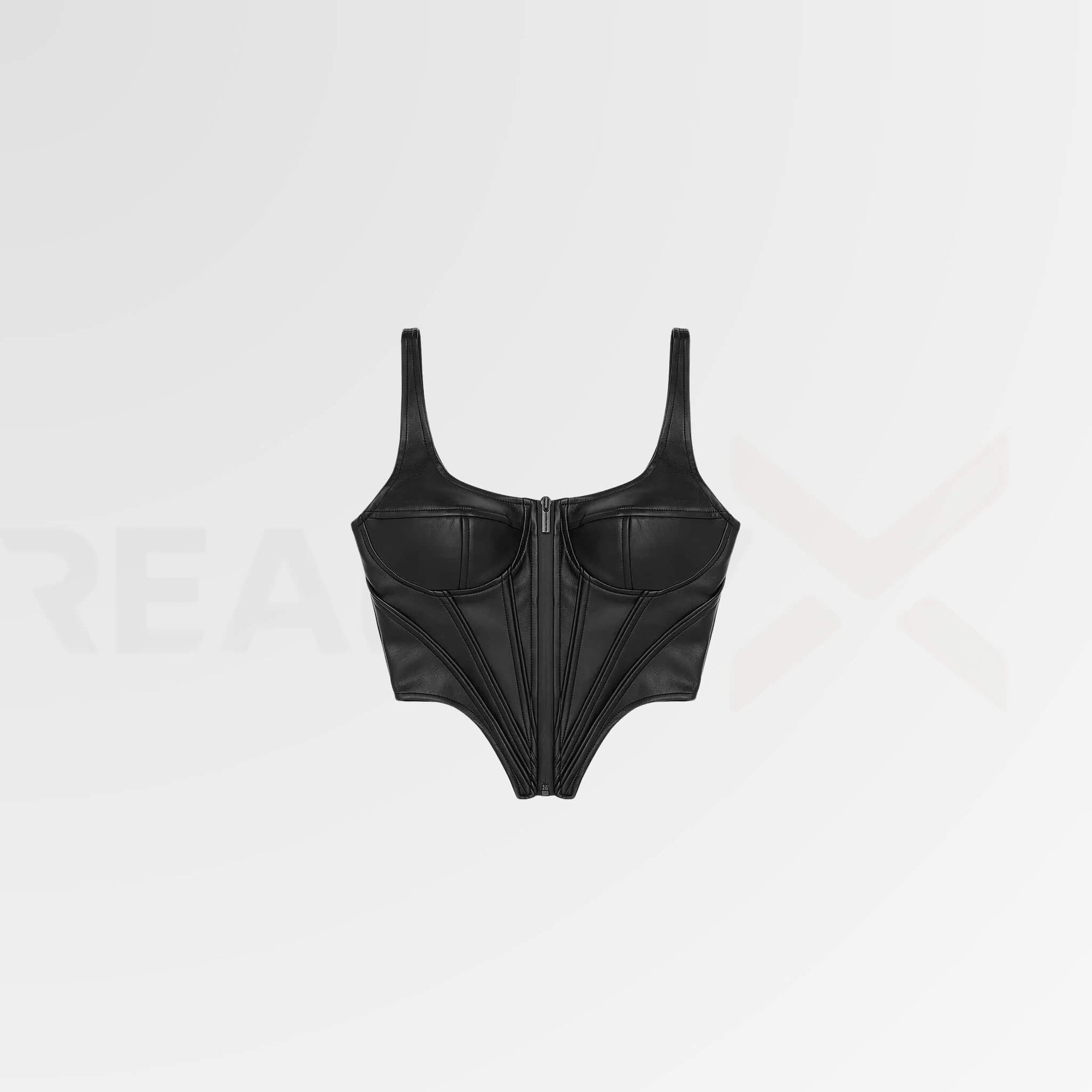 Leather Corset Top