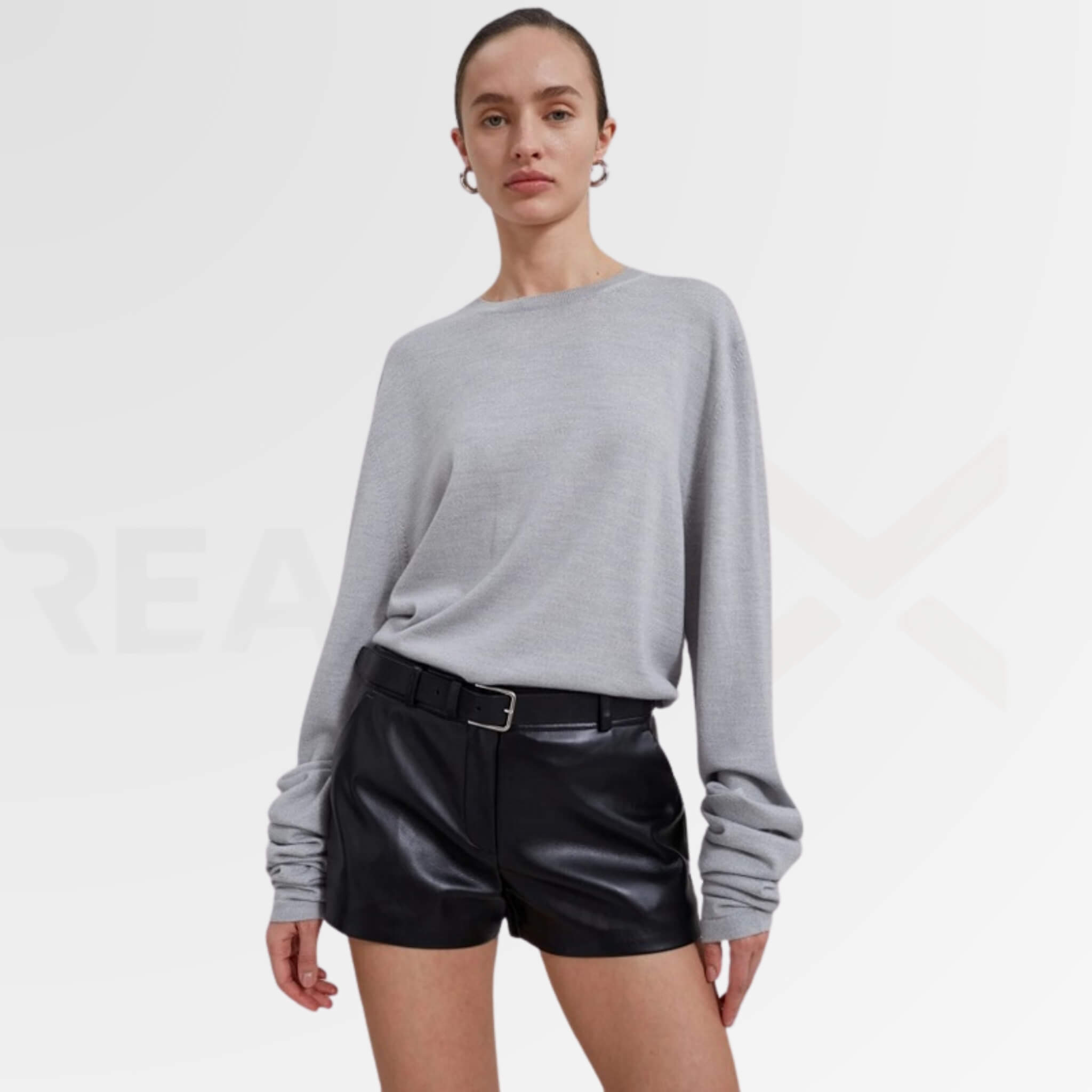 Women's Leather Shorts