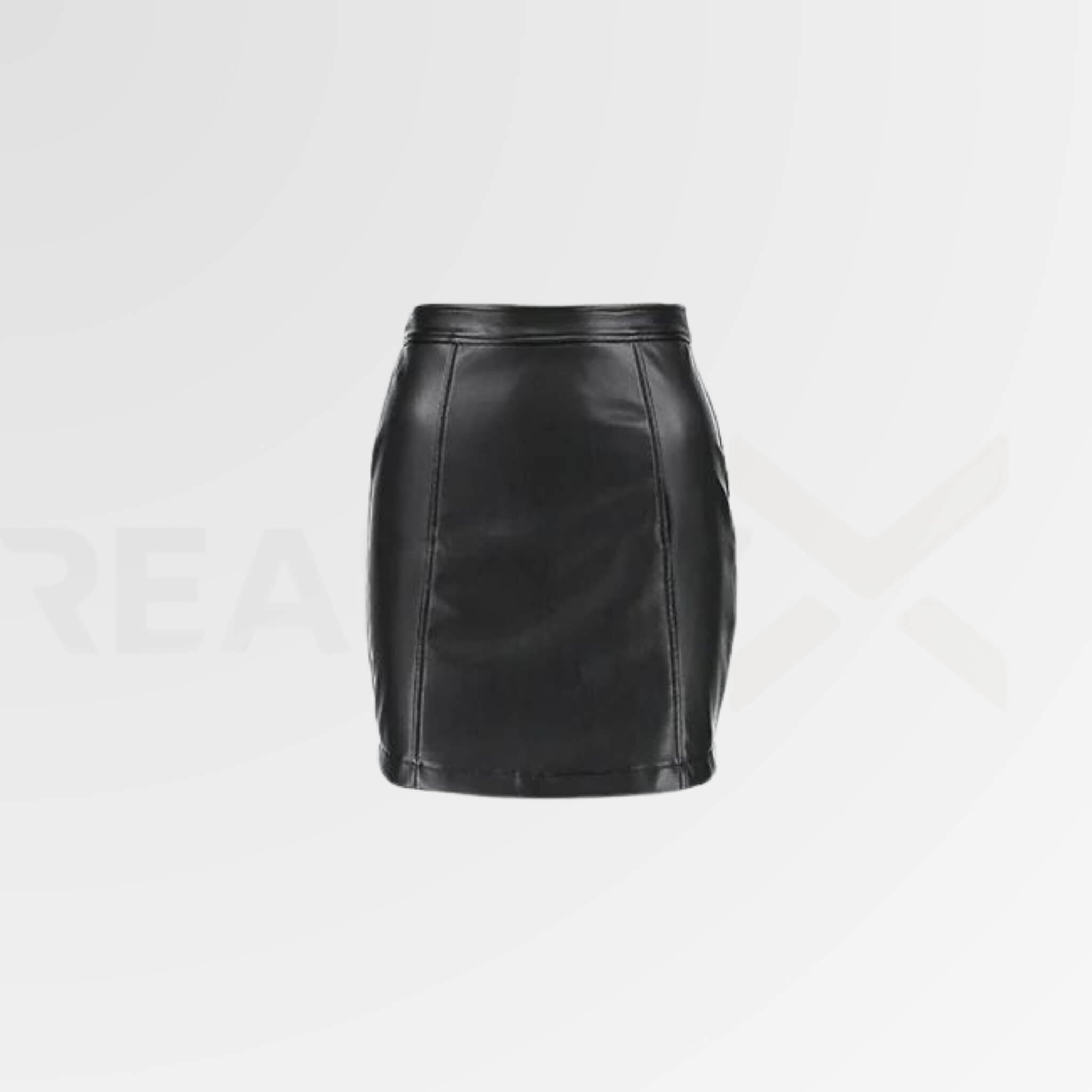 Basic Leather Skirt