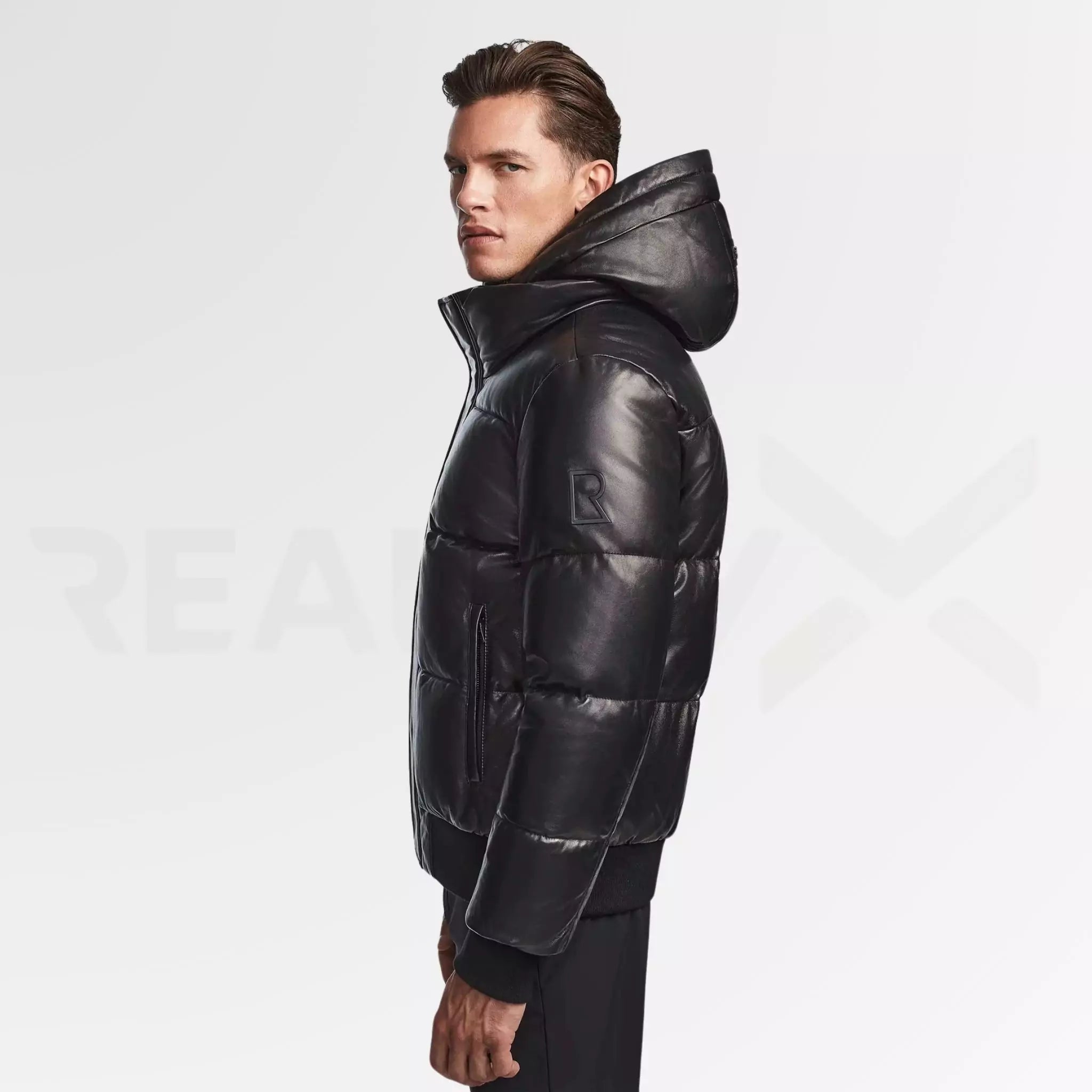 Snow Leather Jacket