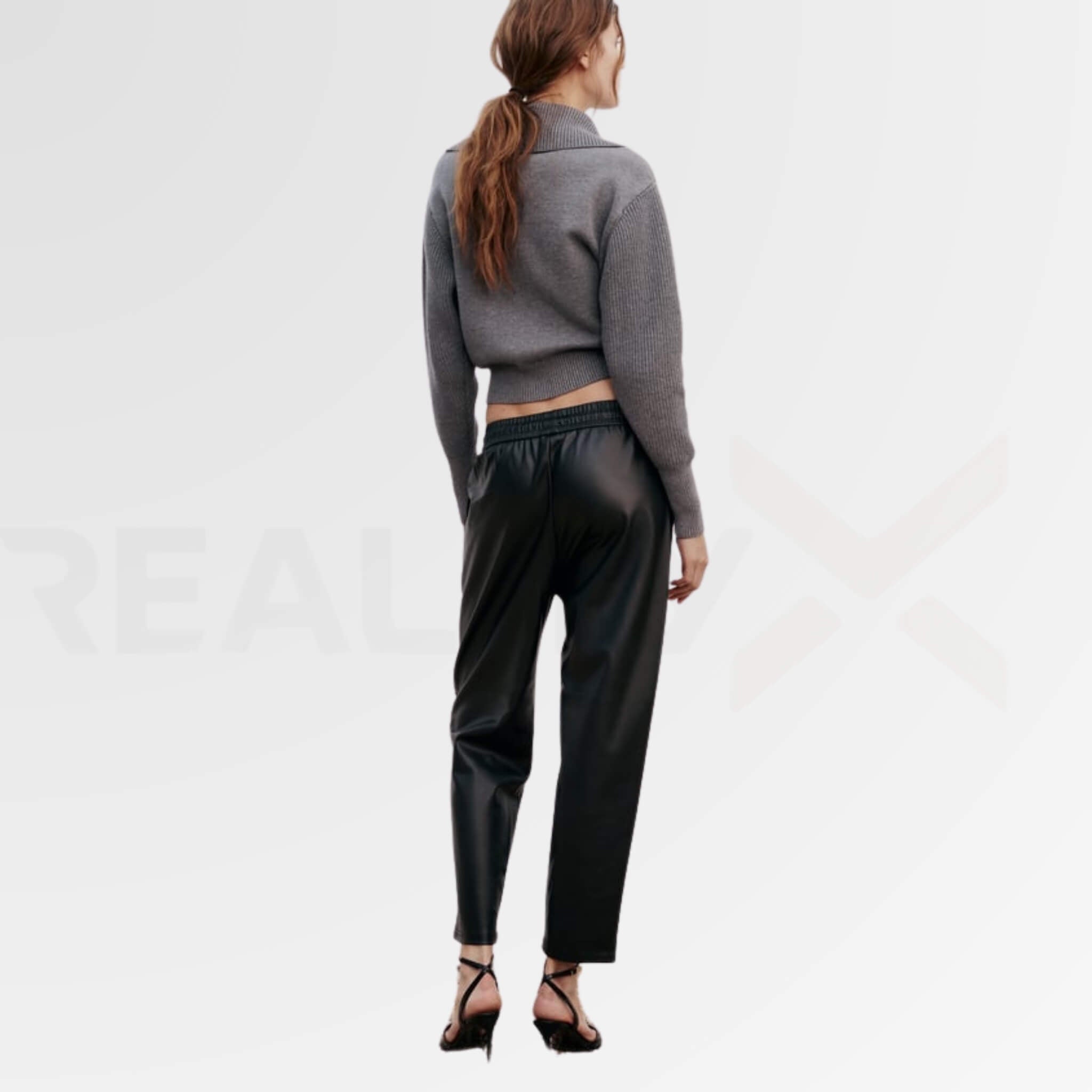 Jogging Leather Pants