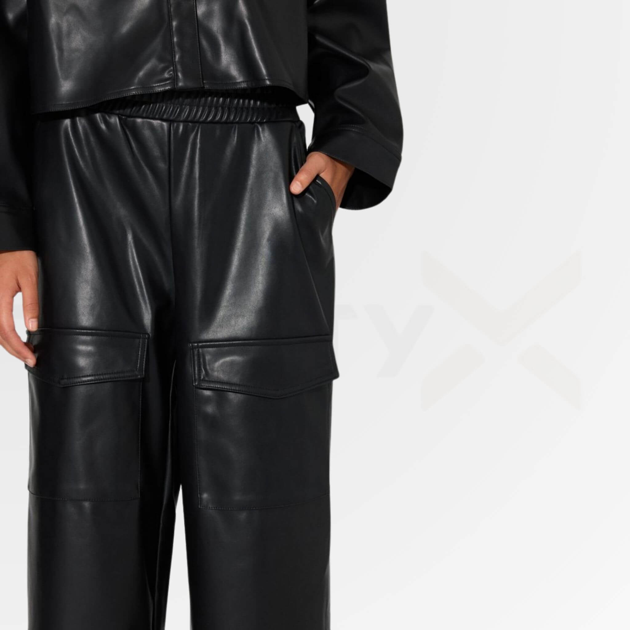 Trail Cargo Leather Pants