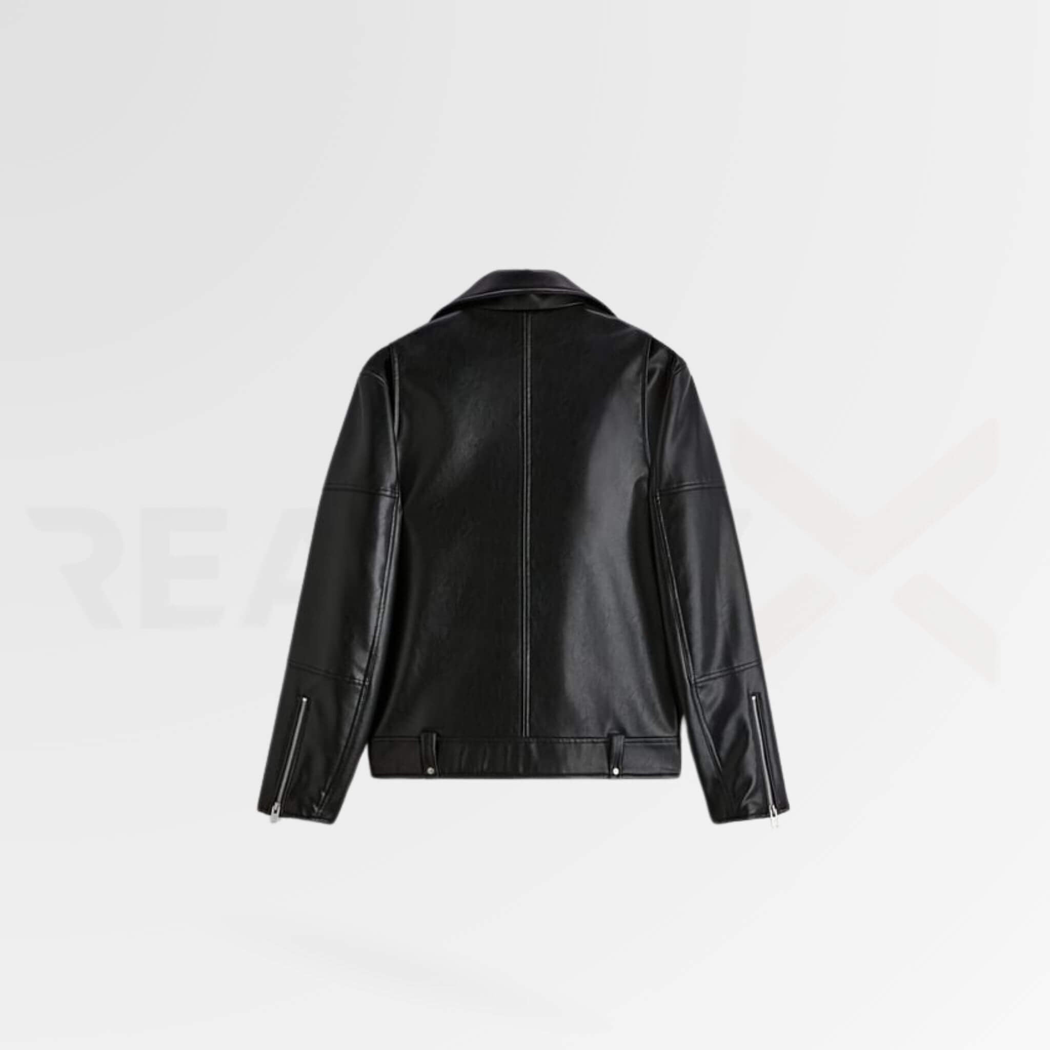 Leather Biker Jacket Men