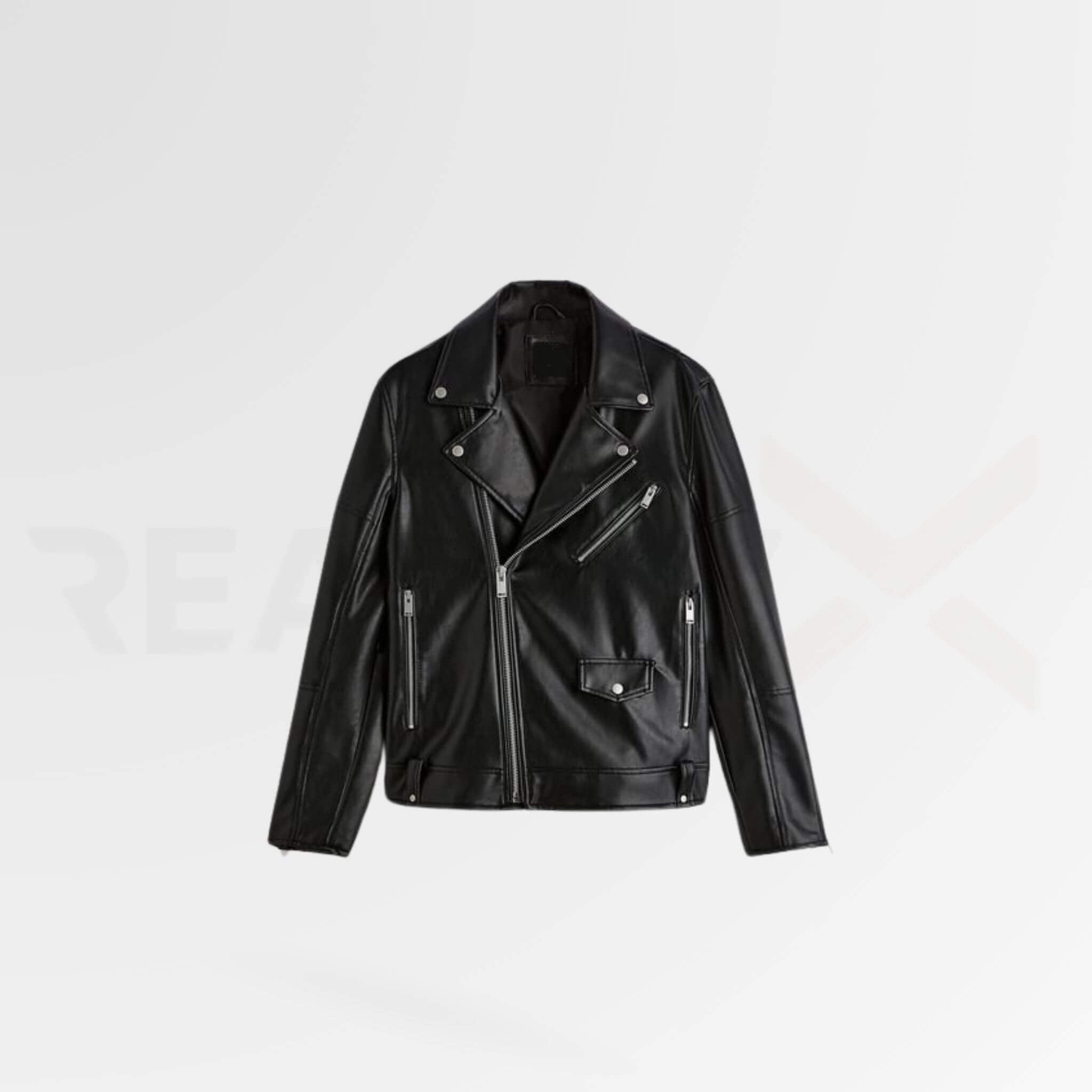 Leather Biker Jacket Men