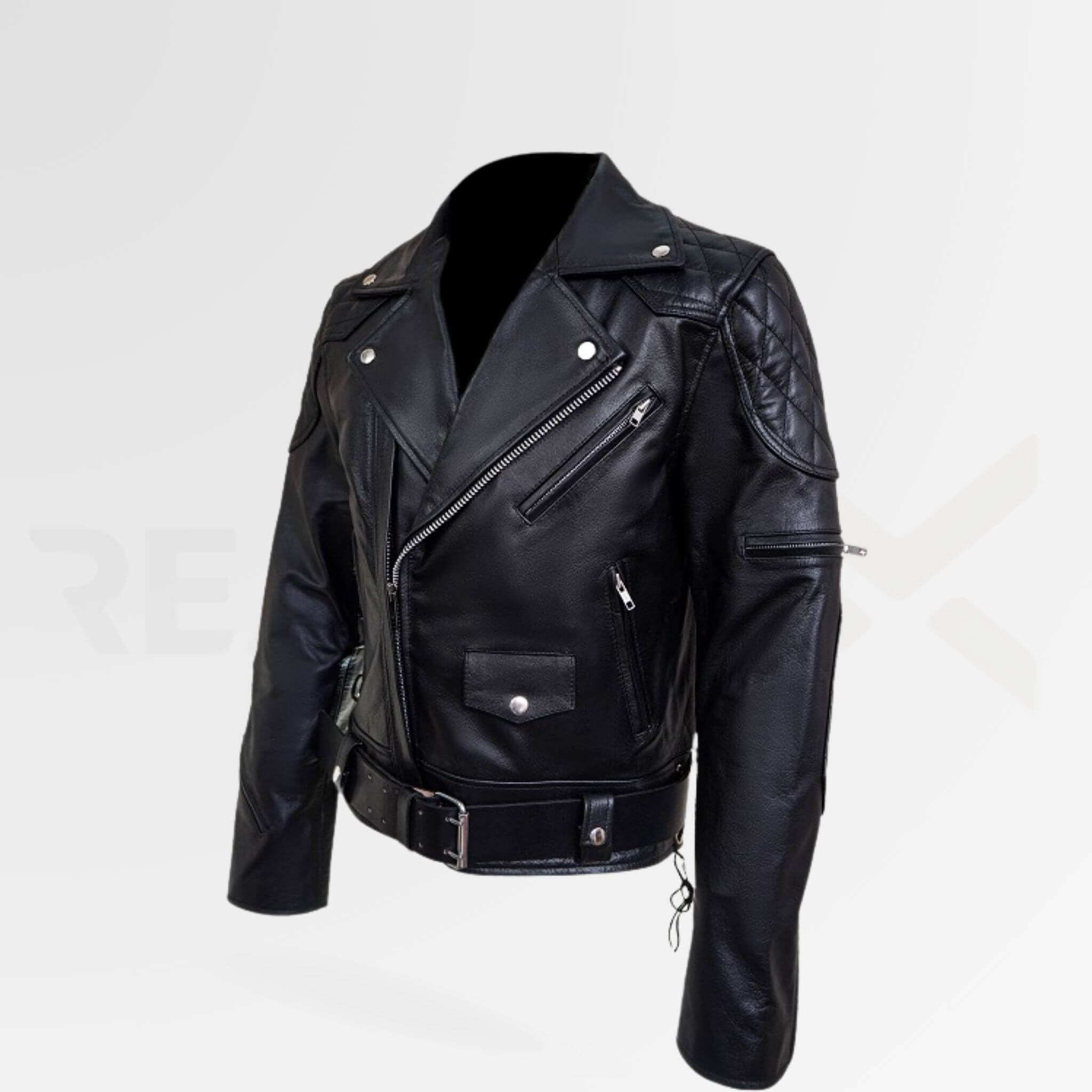 Leather Moto Jacket