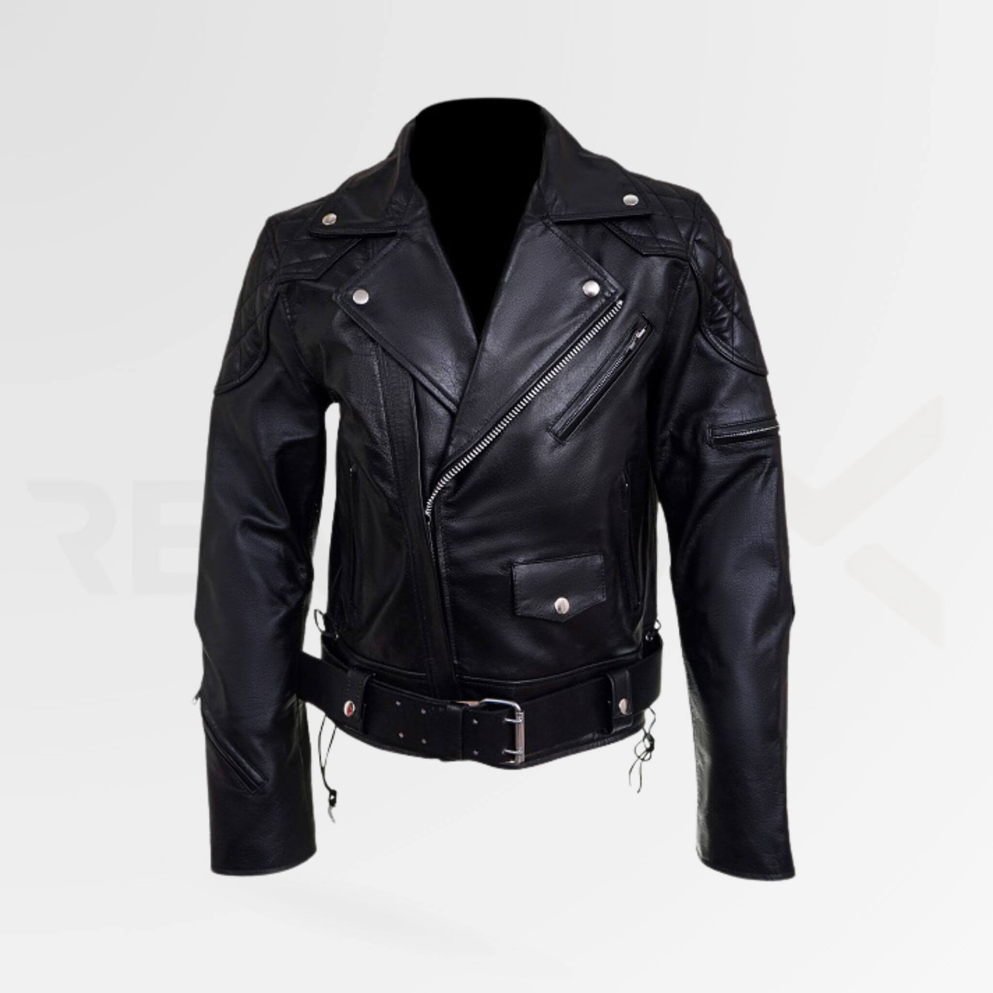 Leather Moto Jacket